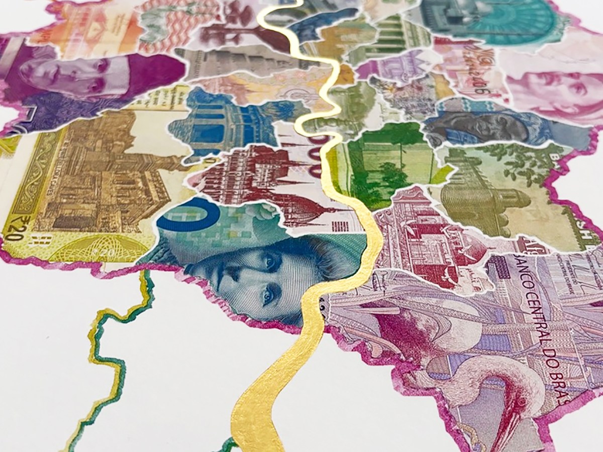 The Intersection of Money and Mapping: Exploring Justine Smith’s Cartographic&nbsp;Art